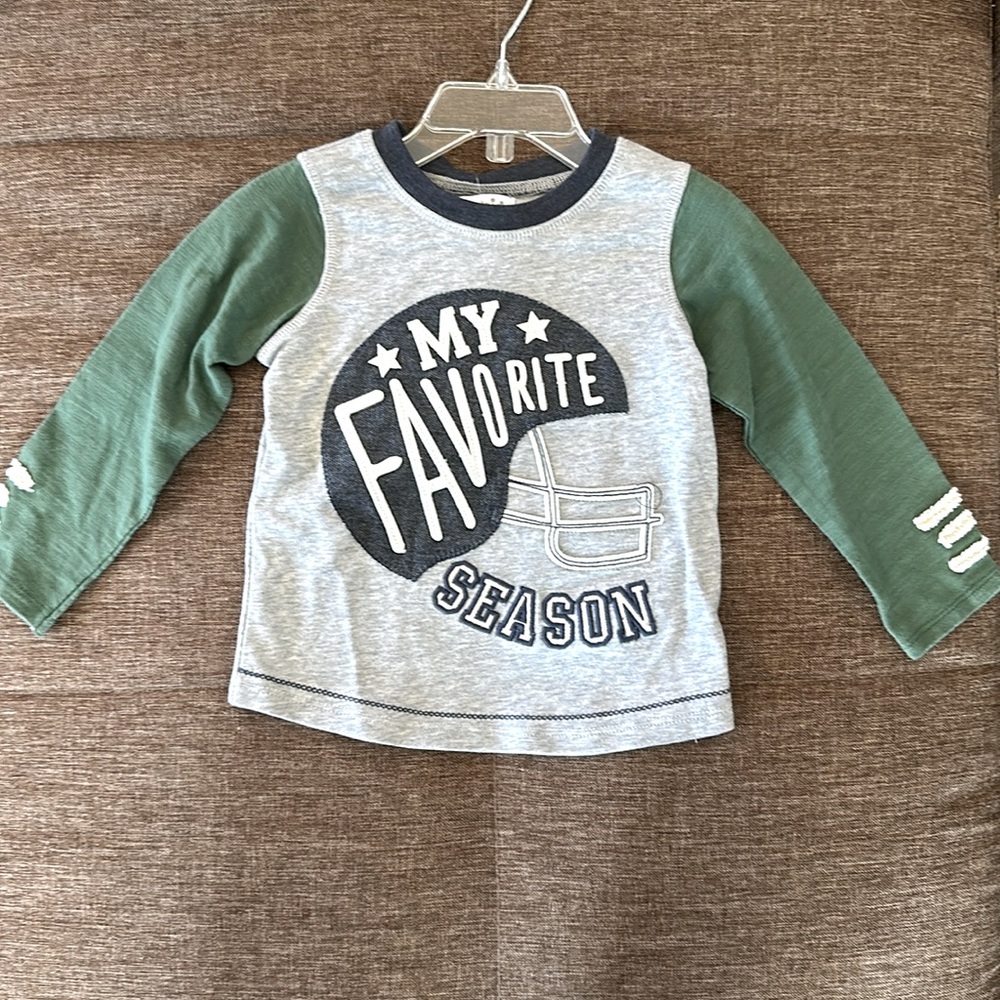 Football Tee Sz 12/18m